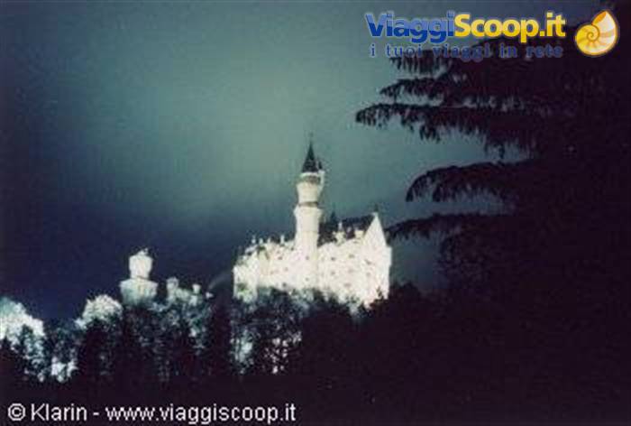 Neuschwanstein by night