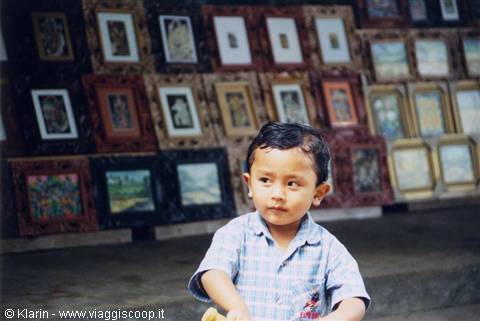 Little boy at Puri Besakih
