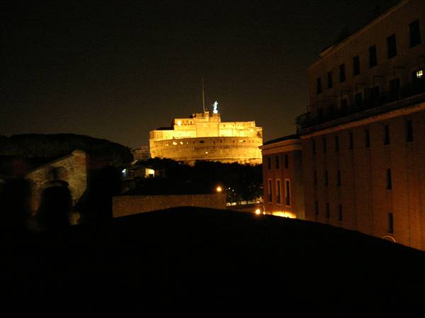 Castel Sant'Angelo seen from the passetto