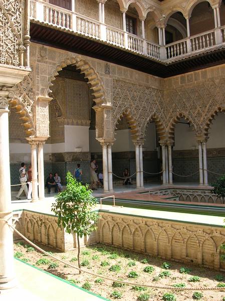 alcazar in Seville