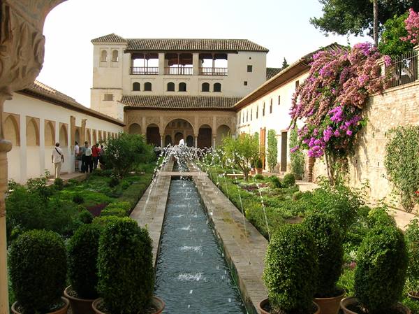 palace of the Generalife in granada
