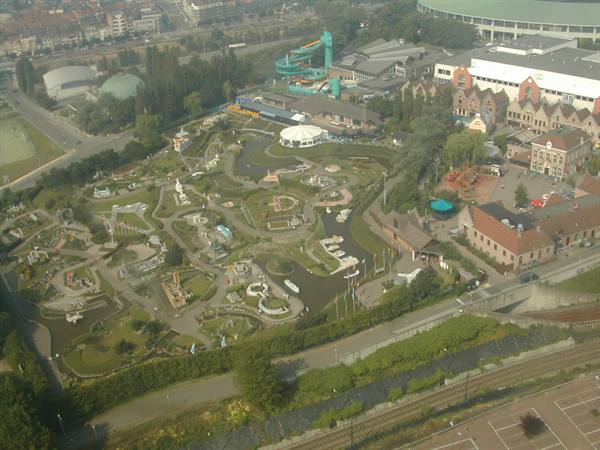 Europe in miniature seen from the Atomium