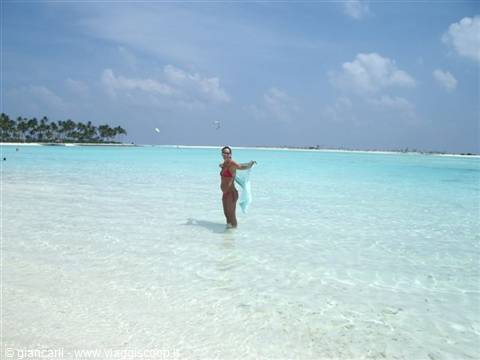the almost always deserted beach