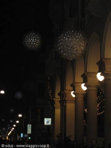 Turin - Via Garibaldi dressed for the party