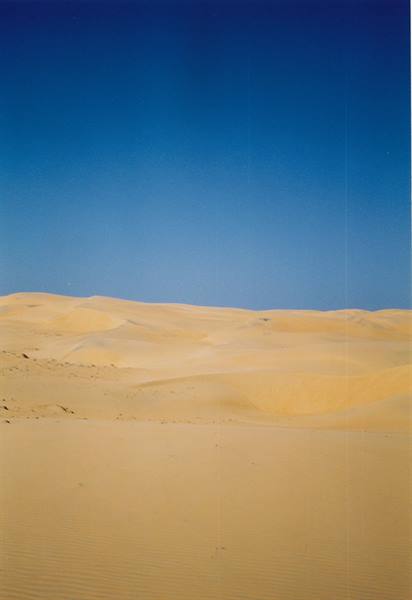 The desert north of Dakar