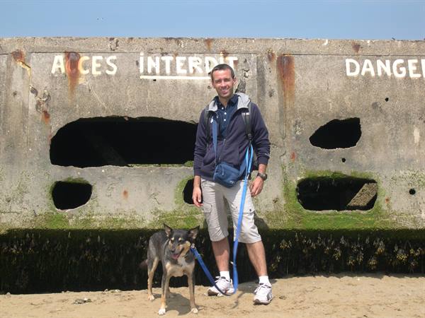 LUCKY ON THE LANDING BEACHES (LOWER NORMANDY)