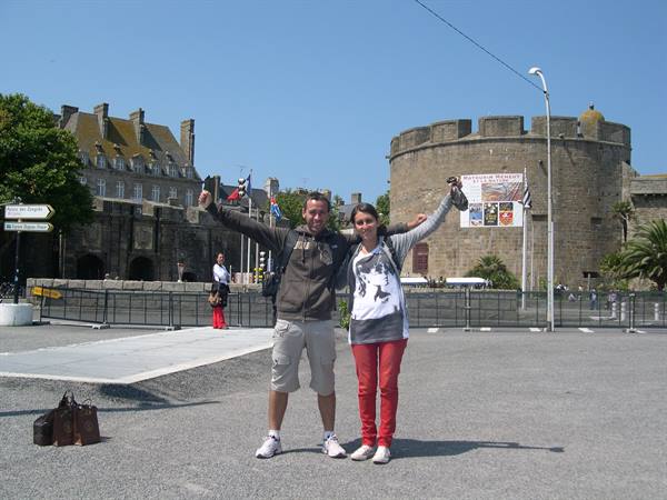 GREETINGS FROM ST. MALO (BRITTANY)