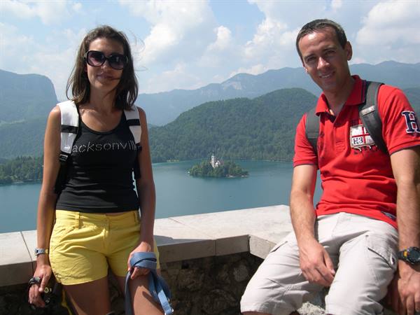 PANORAMIC VIEW FROM THE HEIGHT OF BLED CASTLE