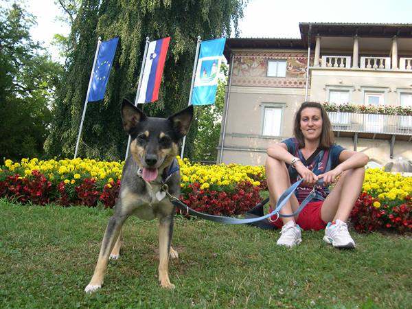 VALENTINA AND OUR LITTLE DOG DISCOVERING SLOVENIA