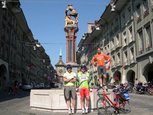 ON THE MAIN STREET OF THE SWISS CAPITAL . . . BERN