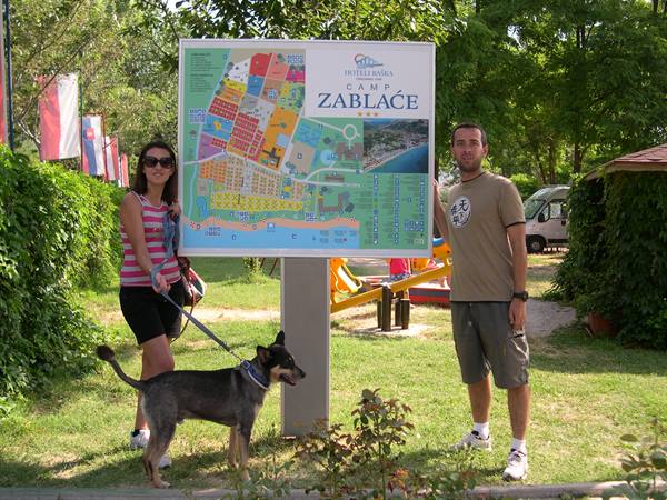 A CAMPSITE TO RECOMMEND ON THE ISLAND OF KRK