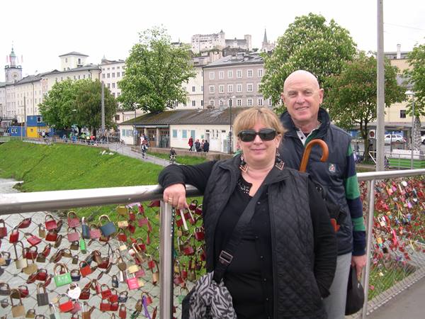 MY FATHER AND MY MOTHER IN SALZBURG (AUSTRIA)