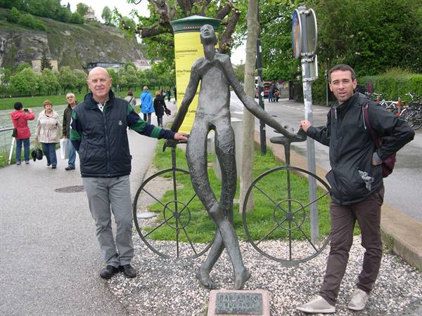 NEXT TIME WE'LL COME BACK FOR A PHOTO WITH OUR BIKES . . .