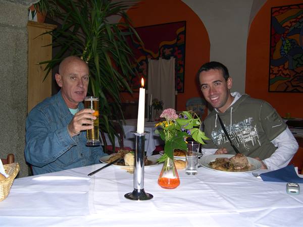DINNER AT THE HOTEL IN ARDAGGER