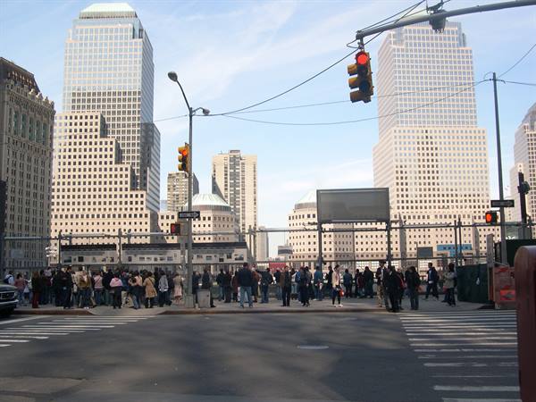 GROUND ZERO SIX YEARS LATER . . .
