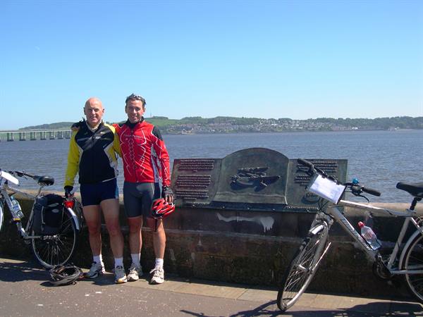 ARRIVAL IN DUNDEE, WITH WORMIT IN THE BACKGROUND