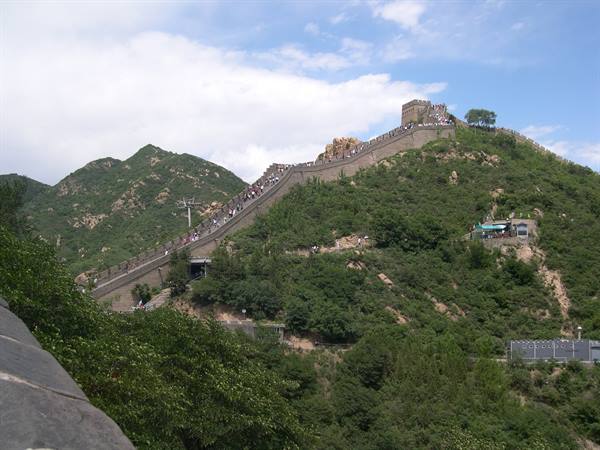 ON THE CHINESE WALL 'BA DA LING WALL'