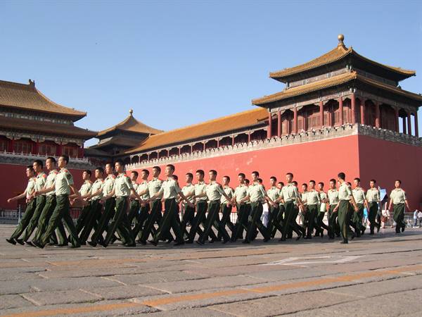 SOLDIERS IN THE FORBIDDEN CITY