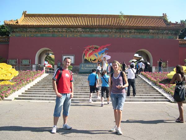 ME AND VALE VISITING THE MING TOMBS