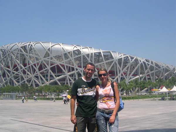 PHOTO AT THE OLYMPIC DISTRICT