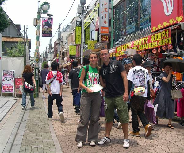 SHOPPING AT TAKESHITA STREET