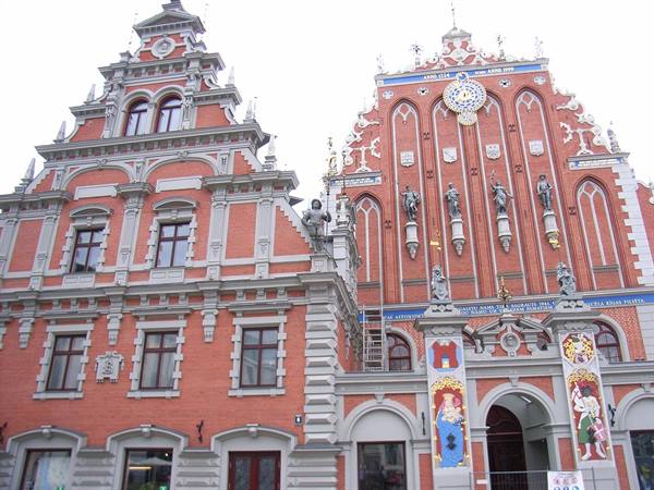 LATVIA - RIGA - HOUSE OF THE BLACKHEAD