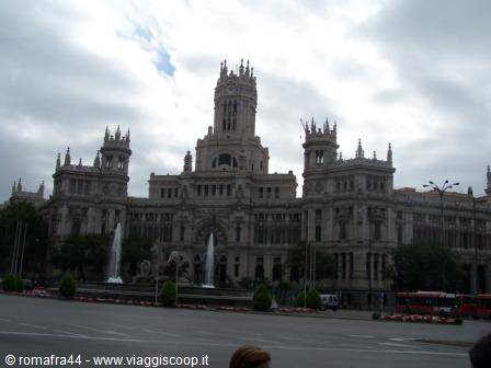 The monument symbol of Madrid