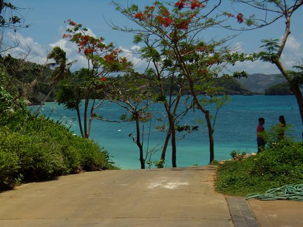 Boracay - from the clubhouse of Fairways & Bluewater