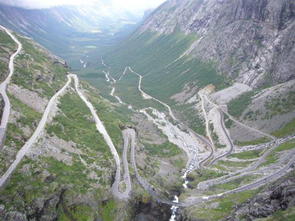 Norway - Mountain road...