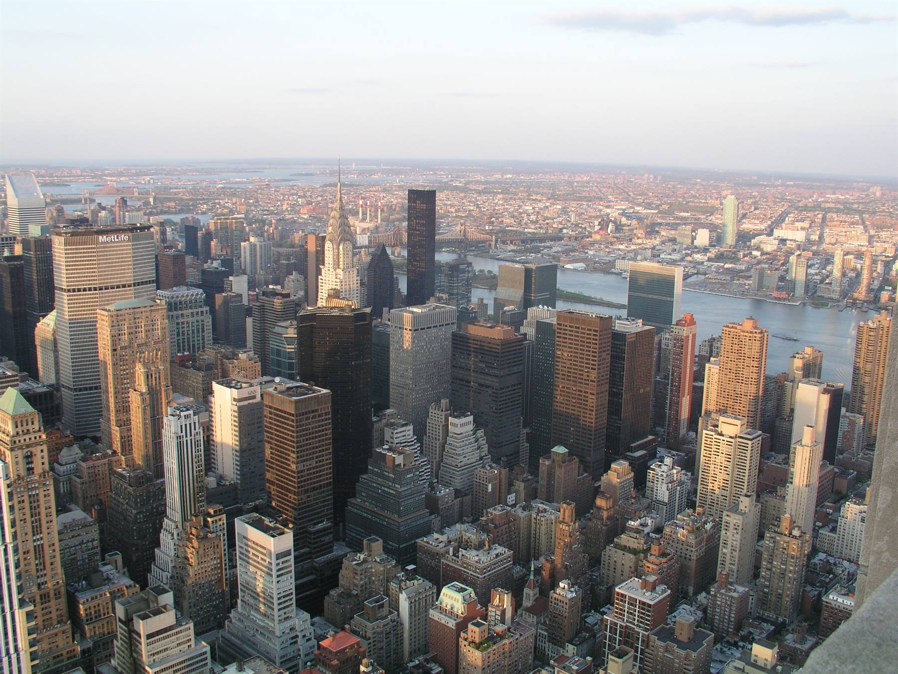 Sunset from the Empire State Building