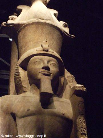 Colossal sandstone statue of Ramses II, Egyptian Museum of Turin