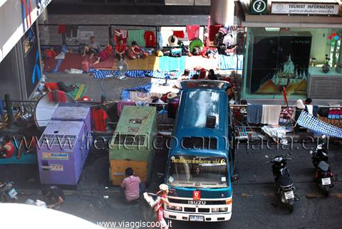 Red shirt, Bangkok, Thailand, Tailandia