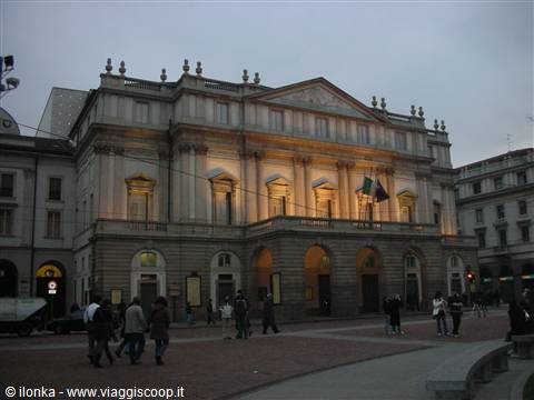 la scala theatre in milan