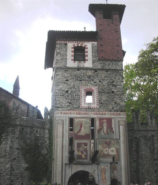 medieval village, exterior