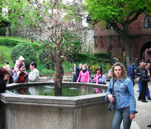 fountain of the little square and...me