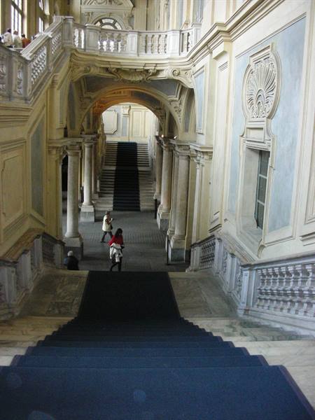 Palazzo Madama, internal staircase