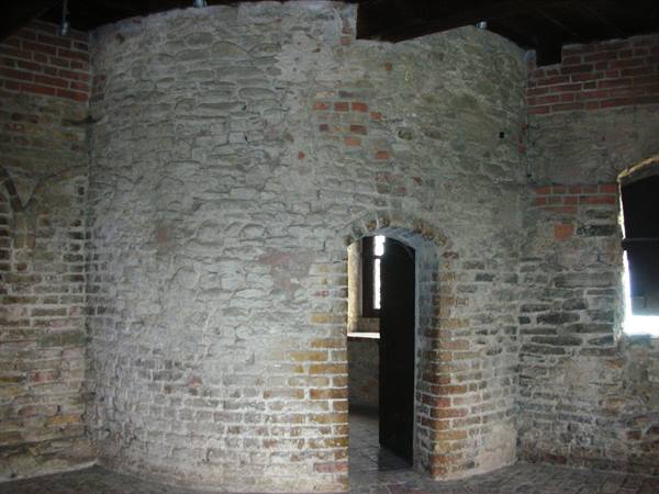 round turret of the castle