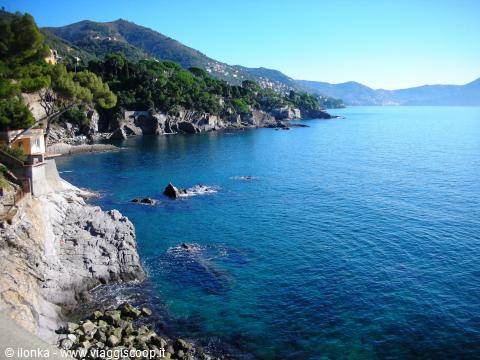 view of the Genoese coast