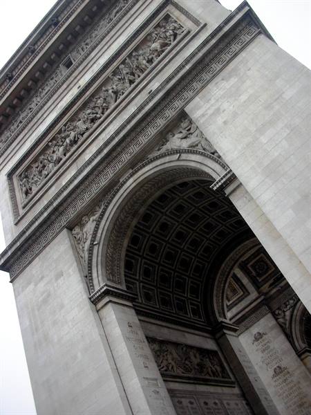 view: arc de triomphe 