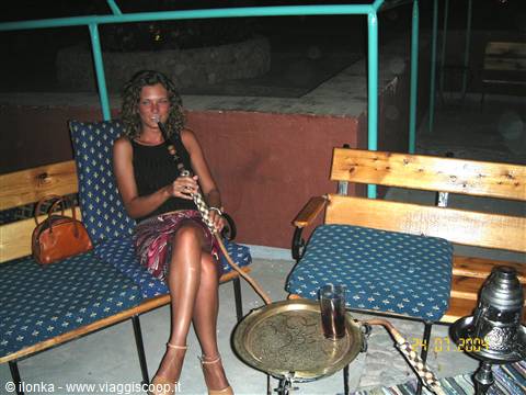 shisha in the village bar