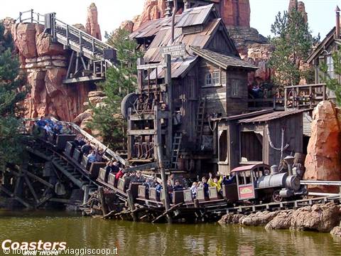 one of the best attractions: big thunder mountain