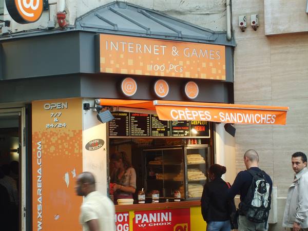 Our usual stop in Saint Germain