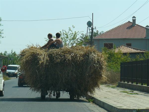 Along the Albanian roads
