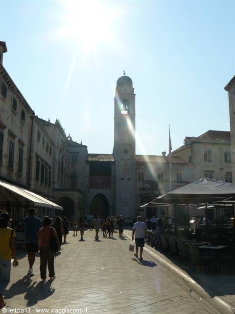 DUBROVNIK - Stradun & Clock Tower