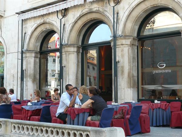 DUBROVNIK - Cafe Gradscavana