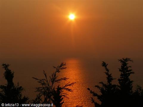 Sunset at the "EREMITIS" Bar