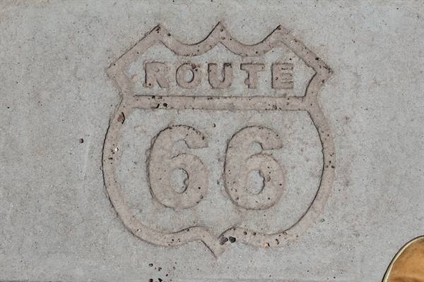 Petrified Forest NP - Route 66 Crossroad