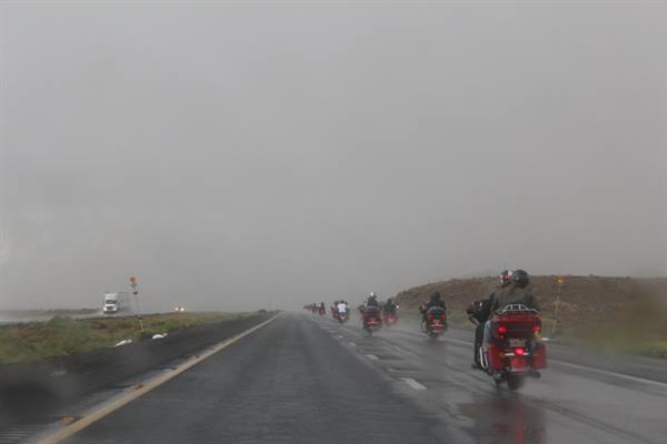 On the road along I-40