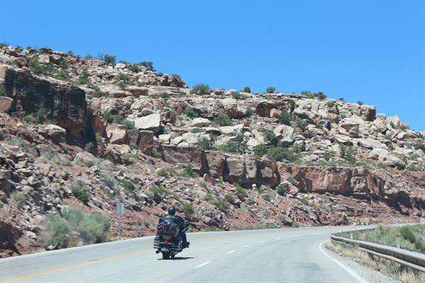 On the road on the 191