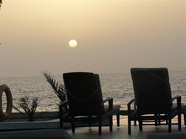 Sunset over the Atlantic